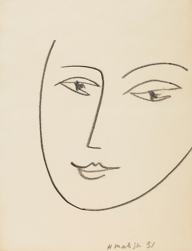 Tête de femme by Henri Matisse