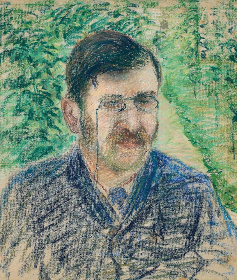 Portrait d'Alfred Isaacson by Camille Pissarro