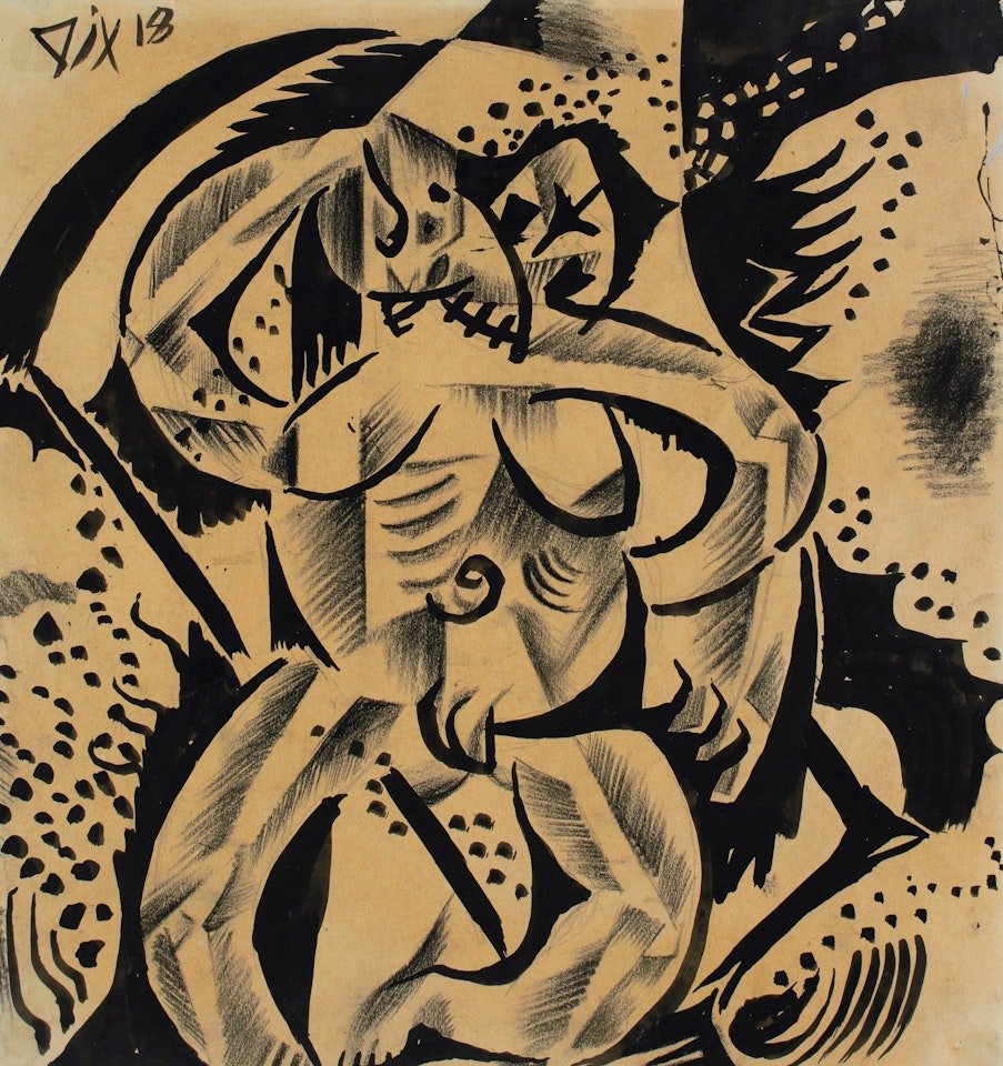 Weib und Tod by Otto Dix