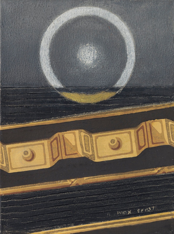 Mer et soleil by Max Ernst