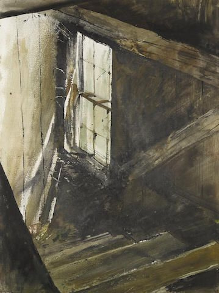 Stair Window by Andrew Wyeth