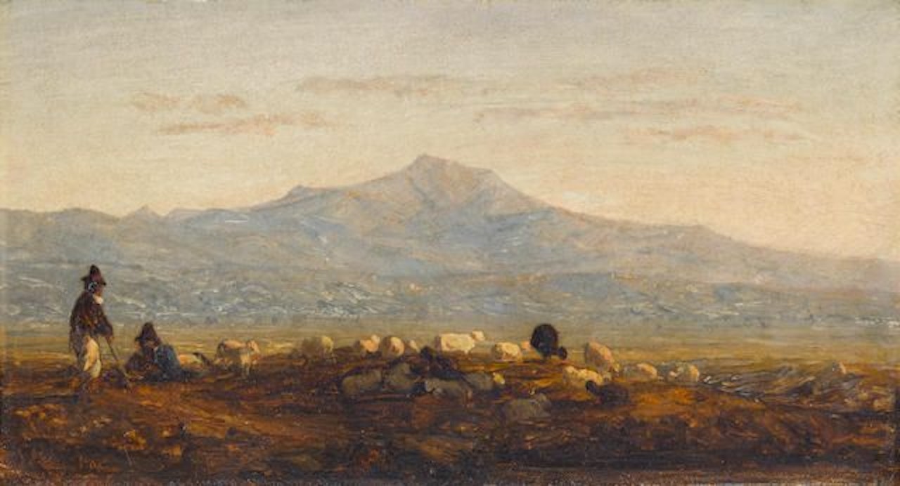 On the Roman Campagna by Sanford Robinson Gifford