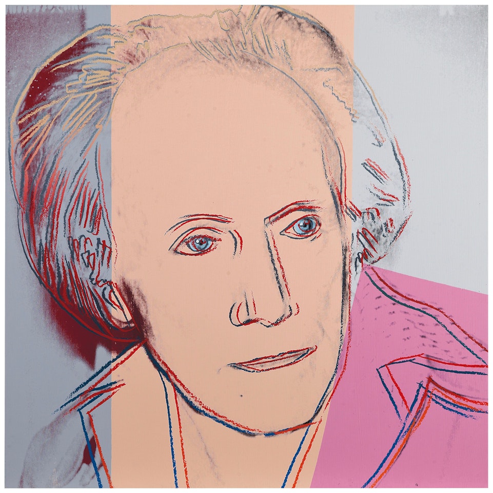 Paul Delvaux by Andy Warhol