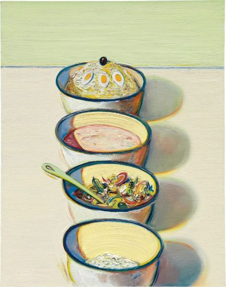 Food Bowls by Wayne Thiebaud