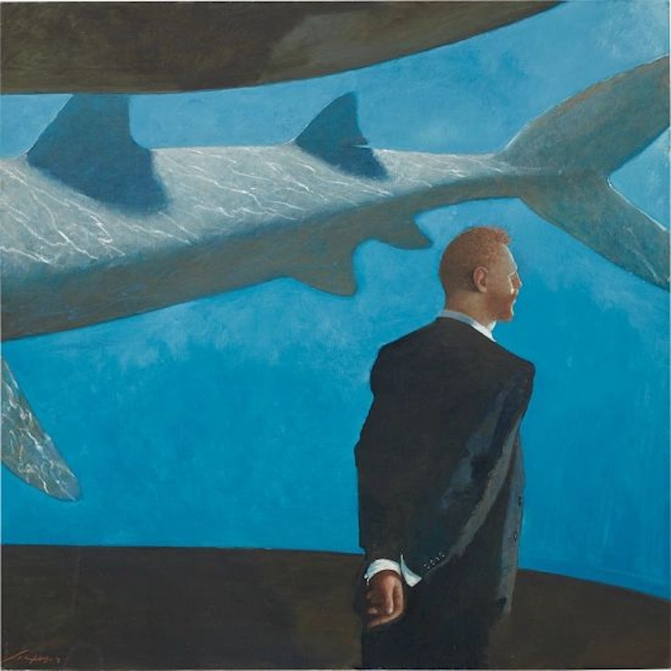 His Last Dream, 29 July by Julio Larraz