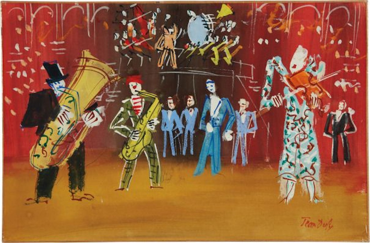 Le concert by Jean Dufy