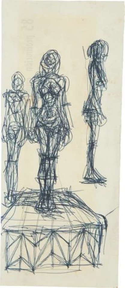 Femmes debout by Alberto Giacometti