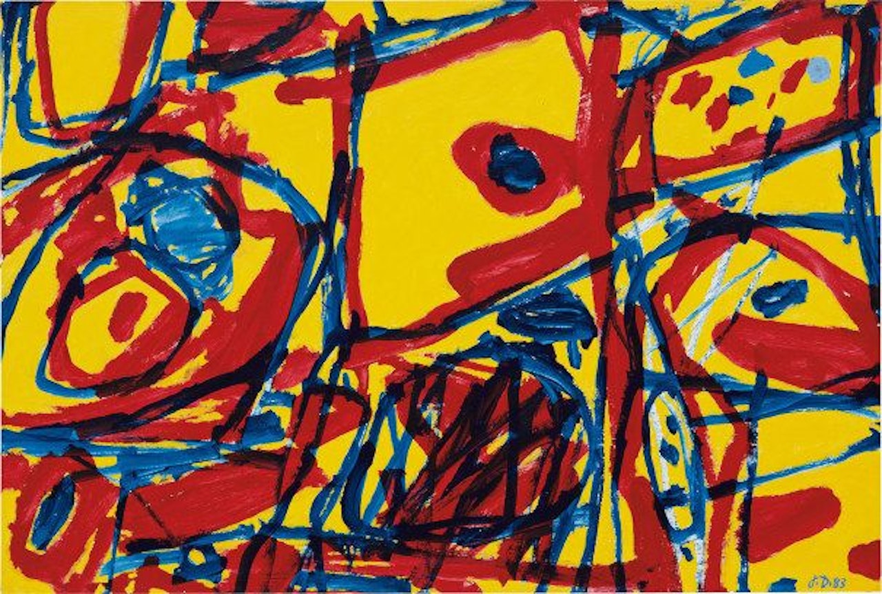 Mire G 32 (Kowloon) by Jean Dubuffet