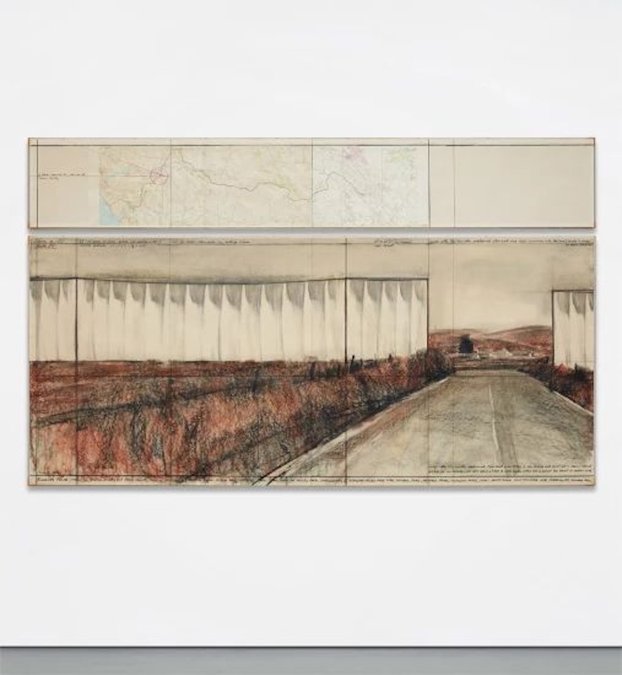 Running Fence (Project for Sonoma County and Marin County, State of California) by Christo