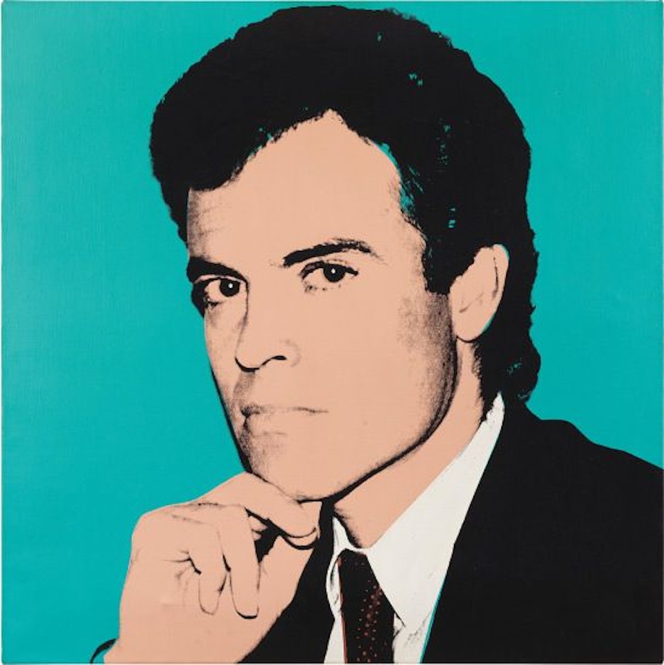 Silvio Castelli by Andy Warhol