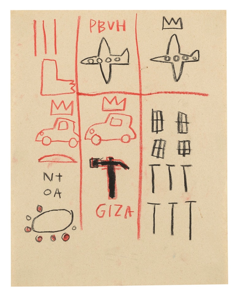 UNTITLED by Jean-Michel Basquiat