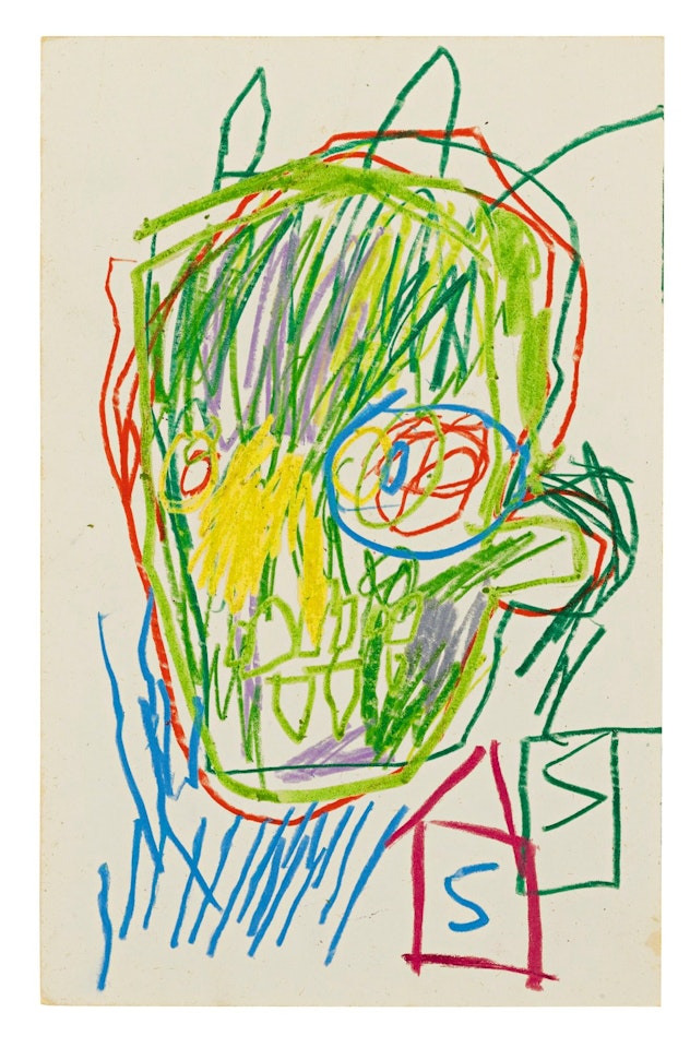 UNTITLED (HEAD) by Jean-Michel Basquiat