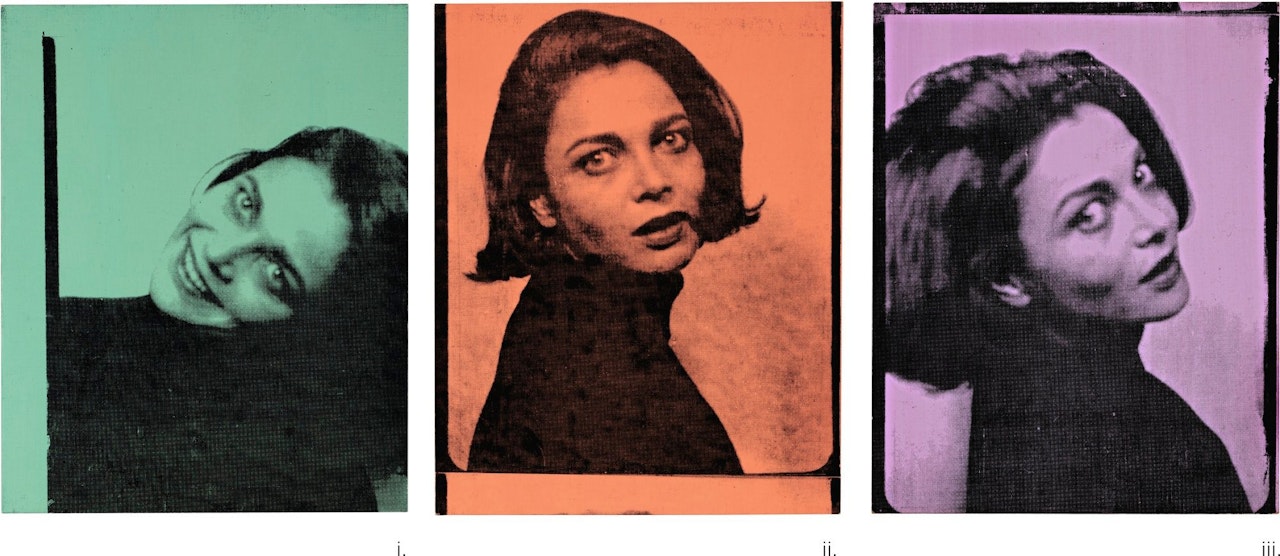 JUDITH GREEN [THREE WORKS] by Andy Warhol