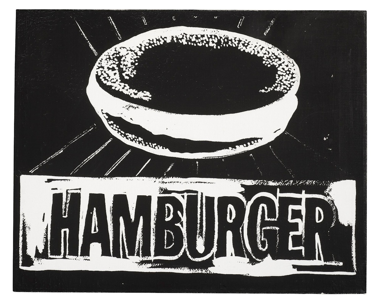 HAMBURGER by Andy Warhol