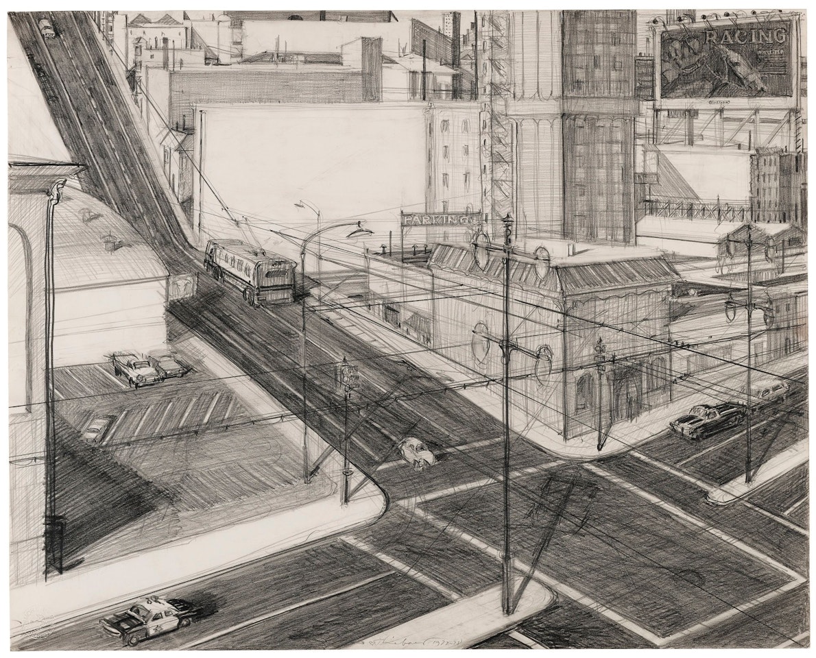INTERSECTION by Wayne Thiebaud