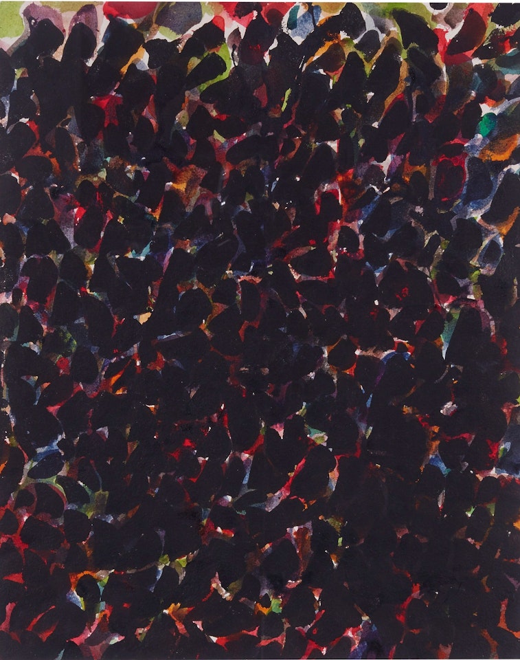 NEW GOLD HOME by Sam Francis