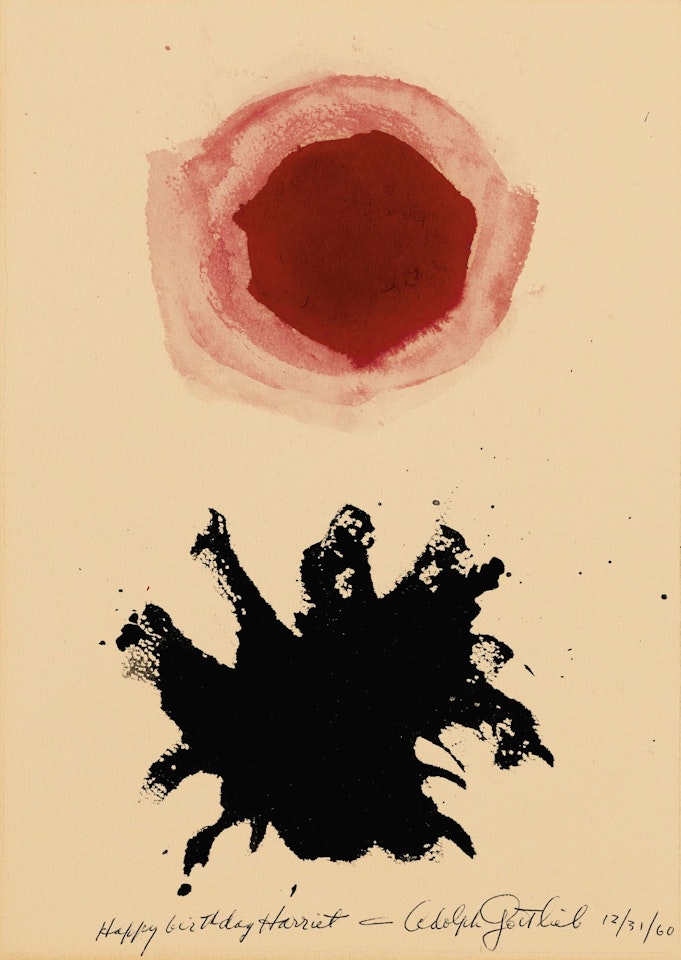 UNTITLED by Adolph Gottlieb