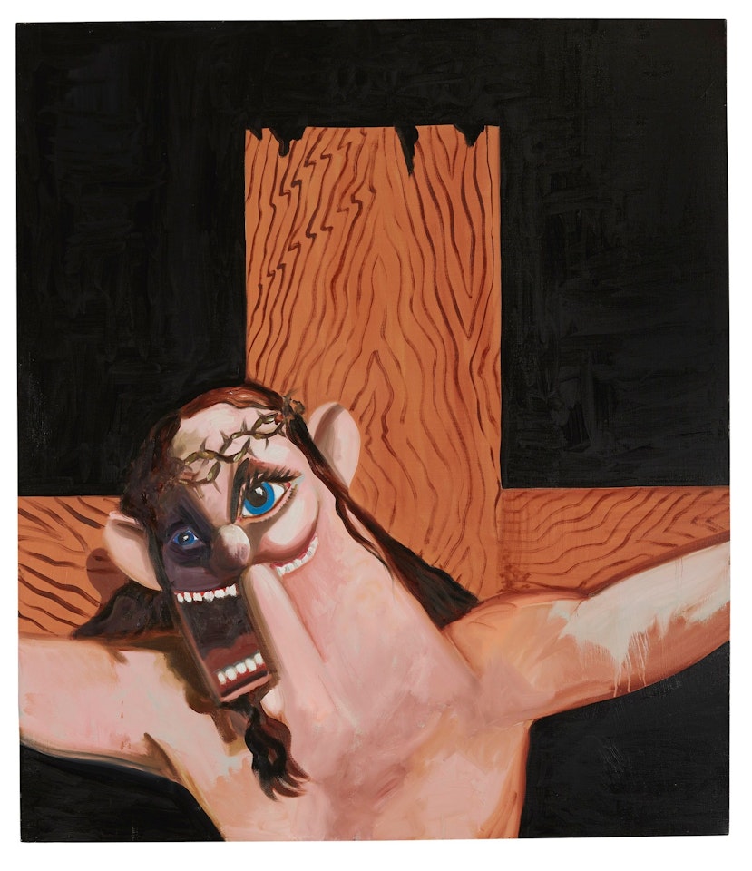 JESUS ON THE CROSS by George Condo