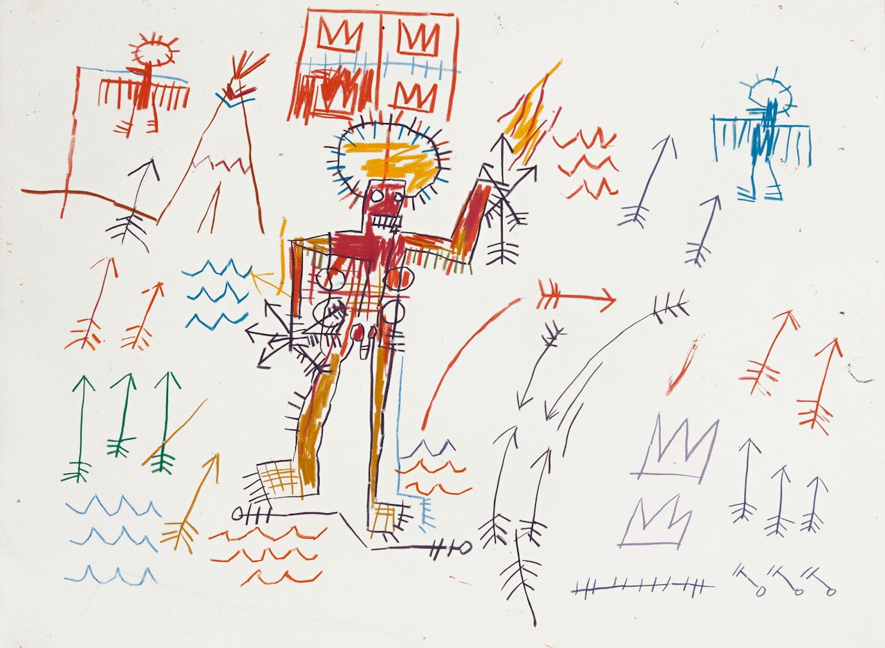 UNTITLED by Jean-Michel Basquiat