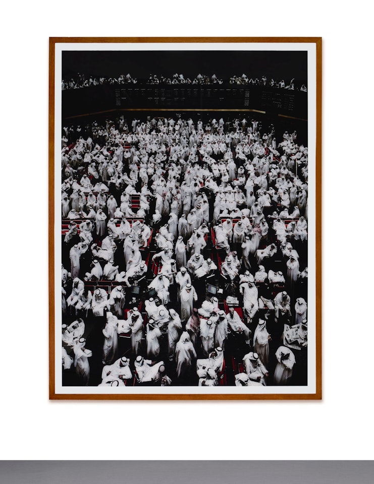 KUWAIT STOCK EXCHANGE by Andreas Gursky
