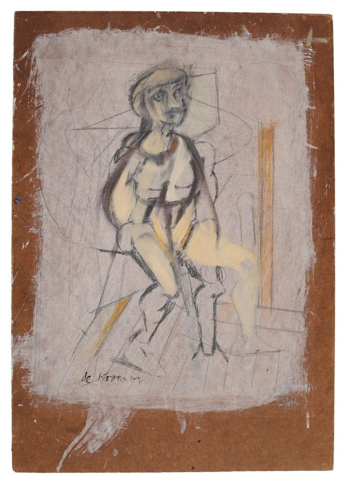SEATED WOMAN by Willem de Kooning