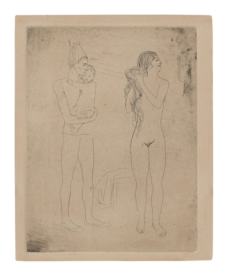 LA TOILETTE DE LA MÈRE (BLOCH 13; BAER 15) by Pablo Picasso