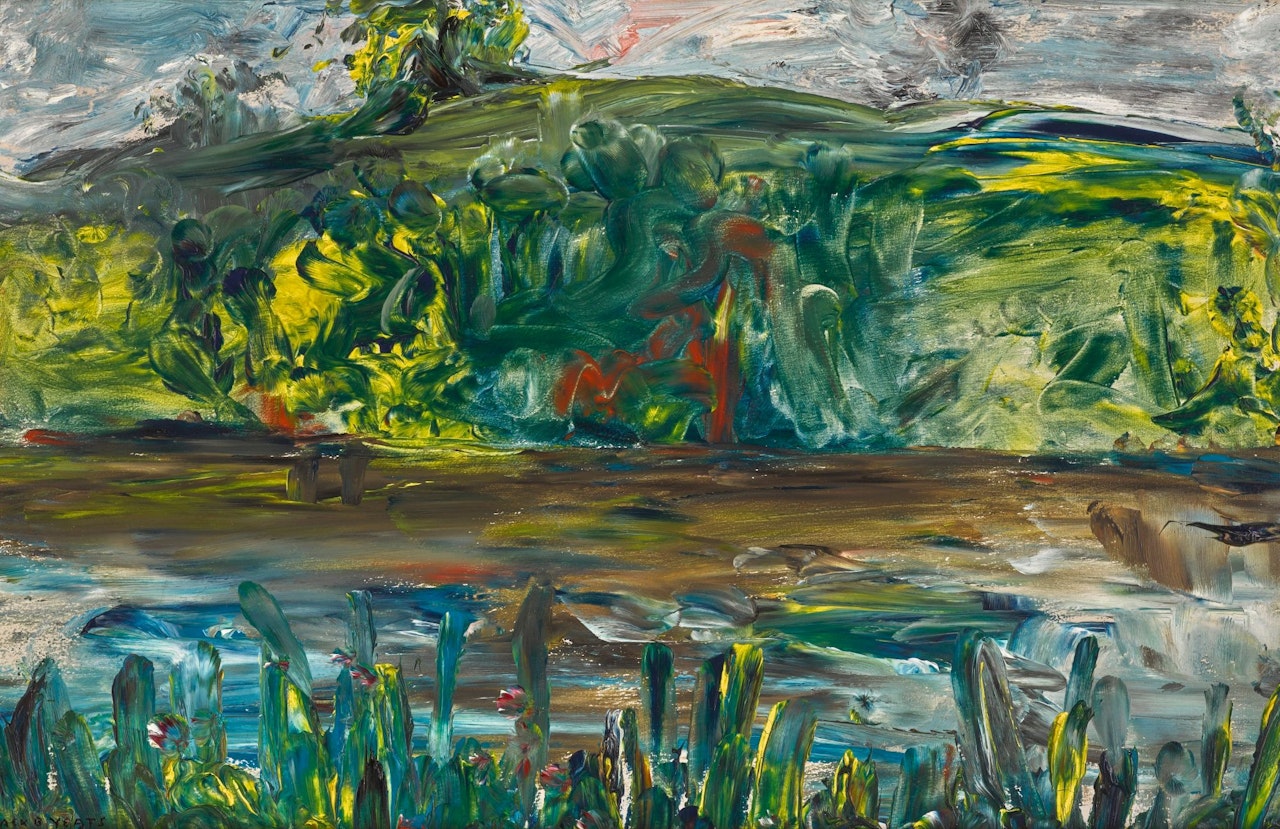 THE CANAL WATER by Jack Butler Yeats