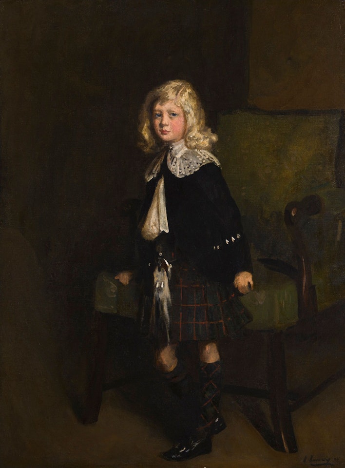 PORTRAIT OF LOCKET CROAL THOMSON by John Lavery