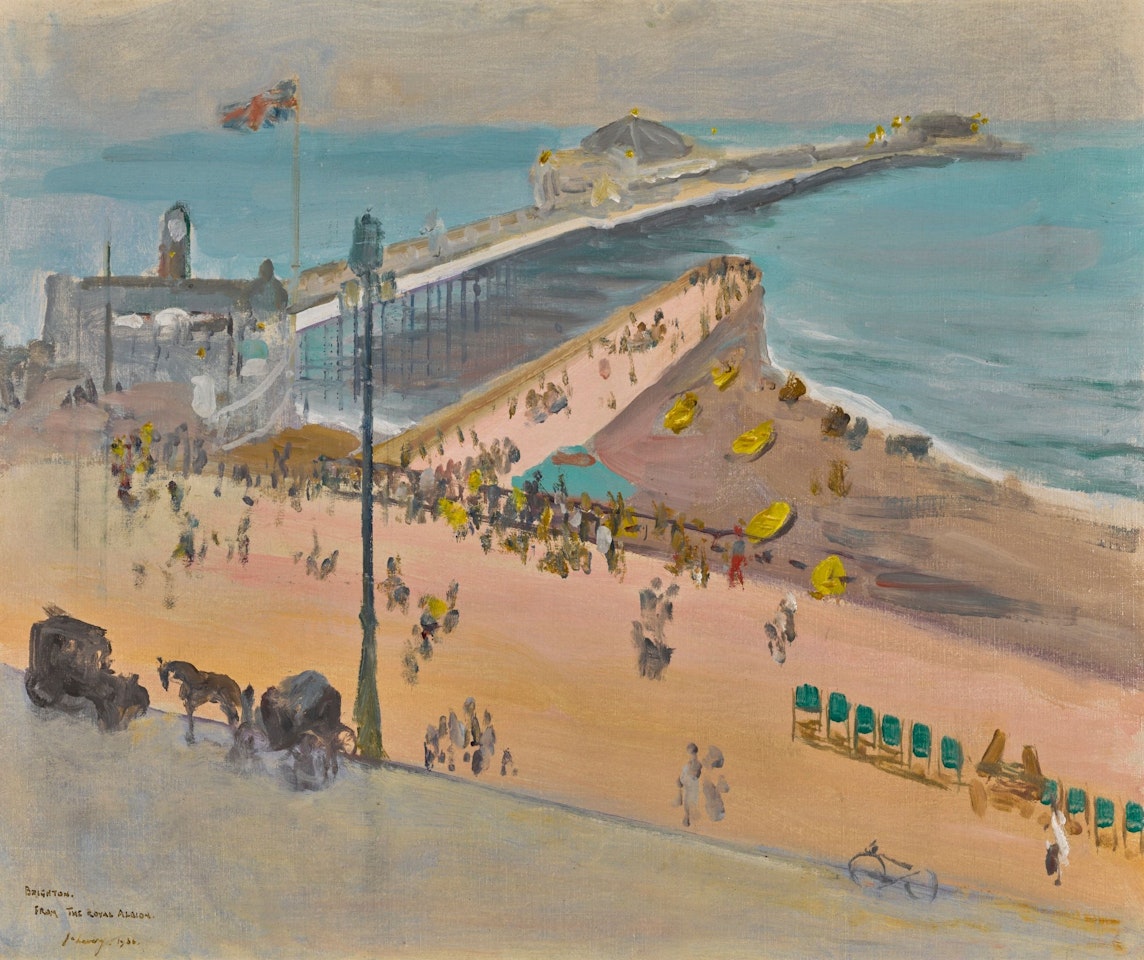 BRIGHTON FROM THE ROYAL ALBION by John Lavery
