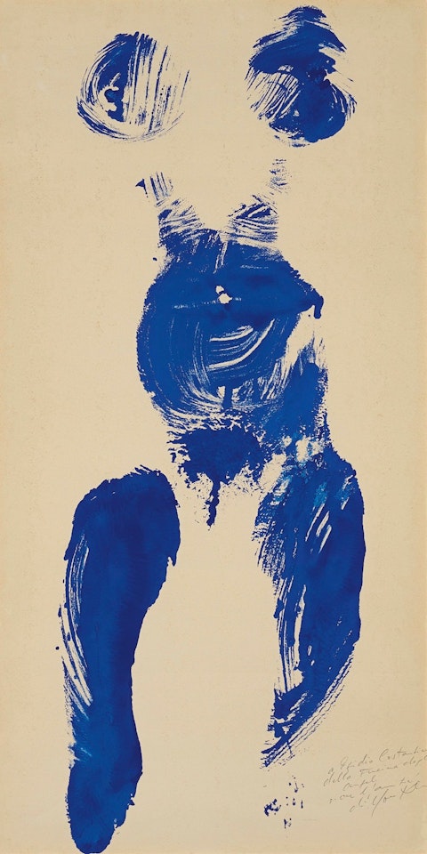 UNTITLED ANTHROPOMETRY (ANT 163) by Yves Klein