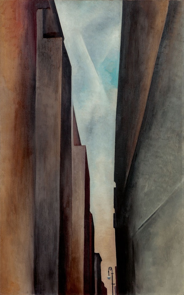 A STREET by Georgia O'Keeffe