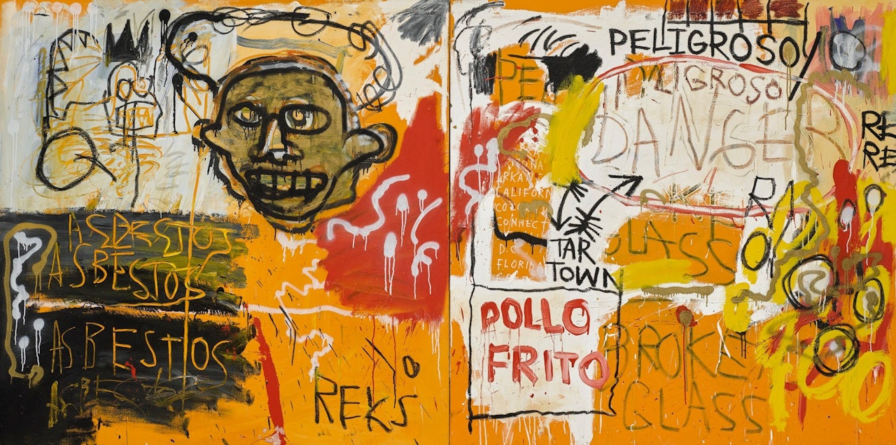 UNTITLED (POLLO FRITO) by Jean-Michel Basquiat