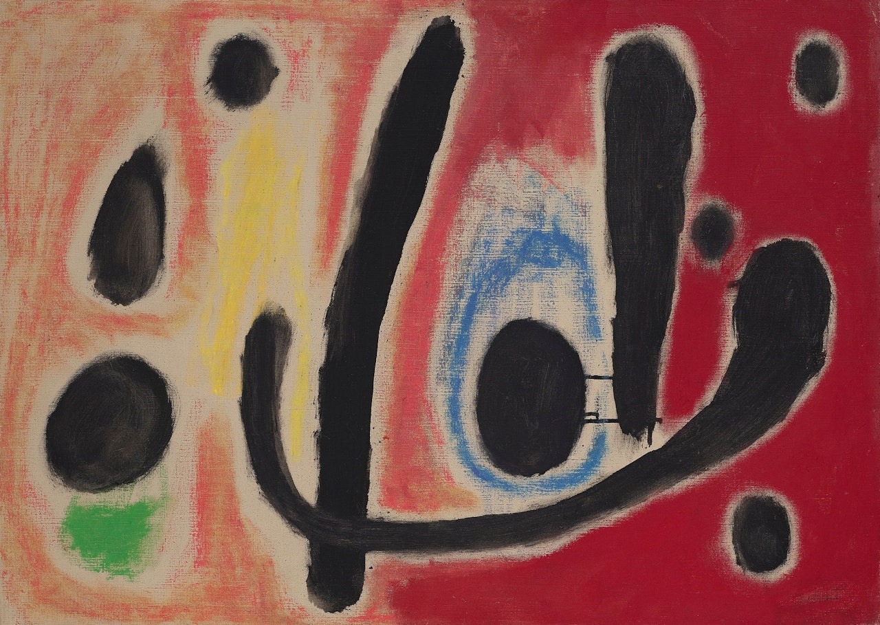COMPOSITION (HOMMAGE À EDGAR VARÈSE I) by Joan Miró