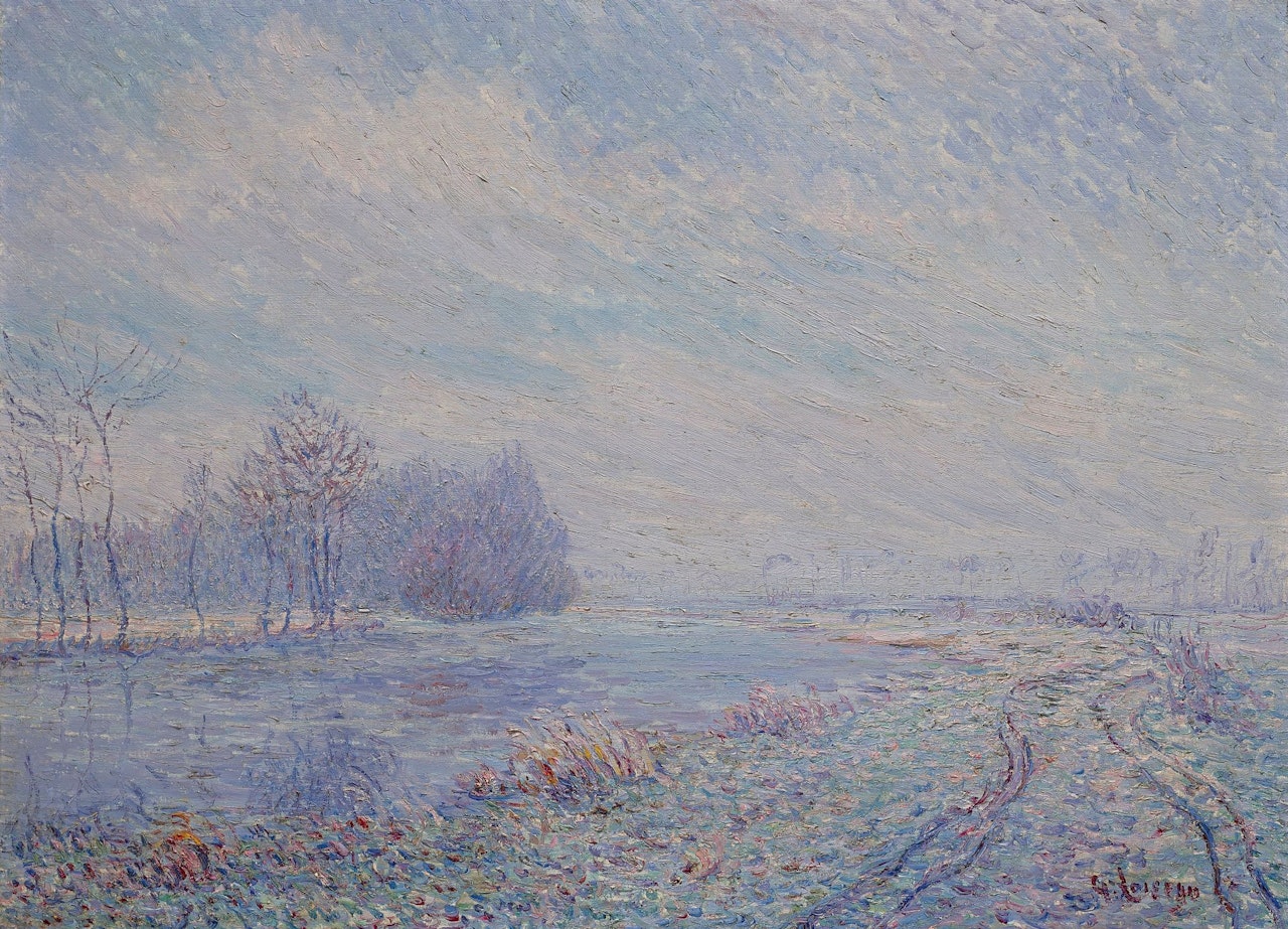 GELÉE BLANCHE by Gustave Loiseau
