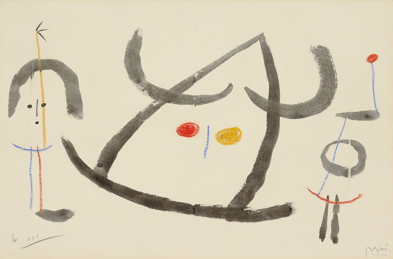 L'ENFANCE D'UBU by Joan Miró
