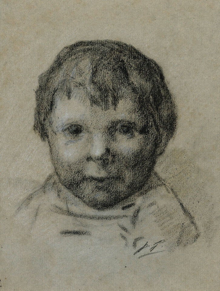 PORTRAIT D'ENFANT by Paul Gauguin