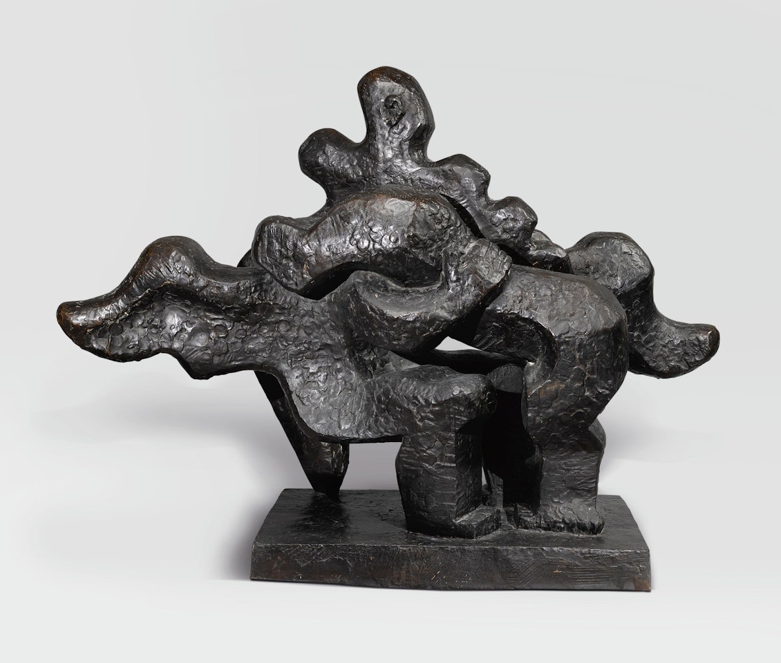 JACOB AND THE ANGEL by Jacques Lipchitz