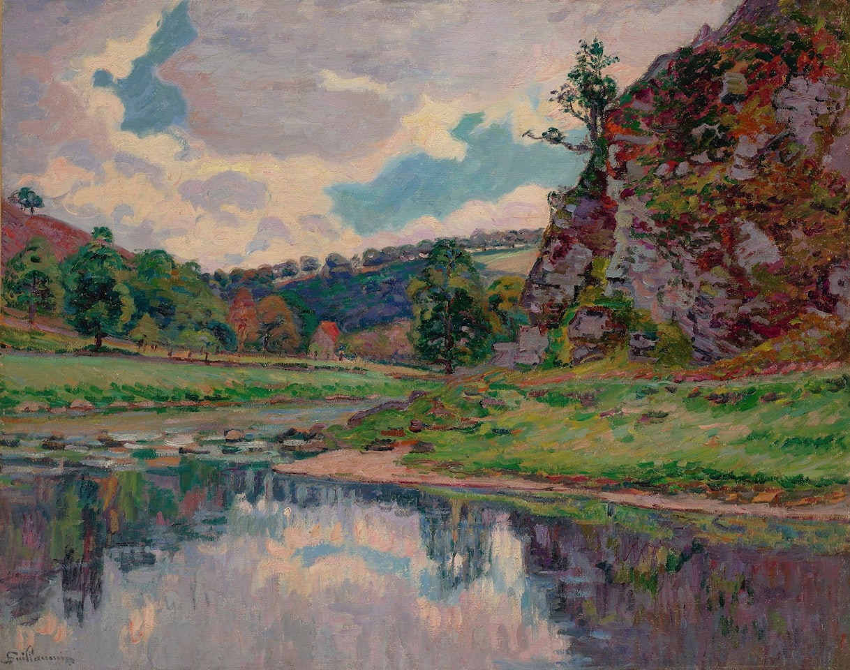 ROCHERS DE GENETIN-SUR-CREUSE by Armand Guillaumin