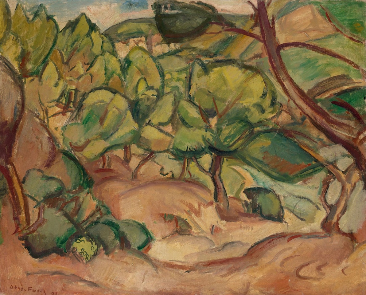 DANS LES PINS by Othon Friesz