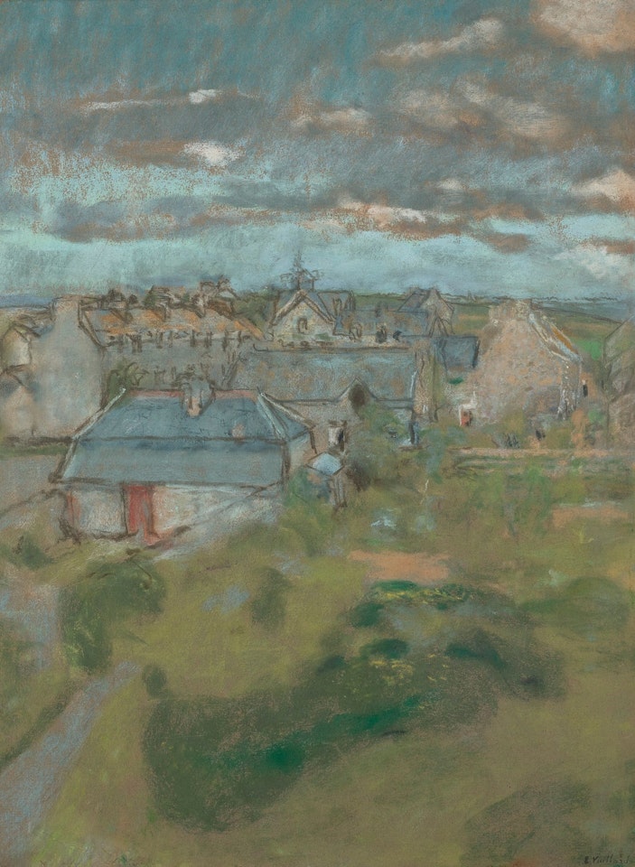 LES TOITS by Édouard Vuillard