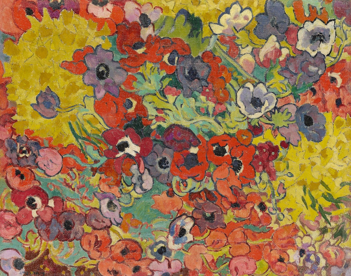 PARTERRE DE FLEURS by Louis Valtat
