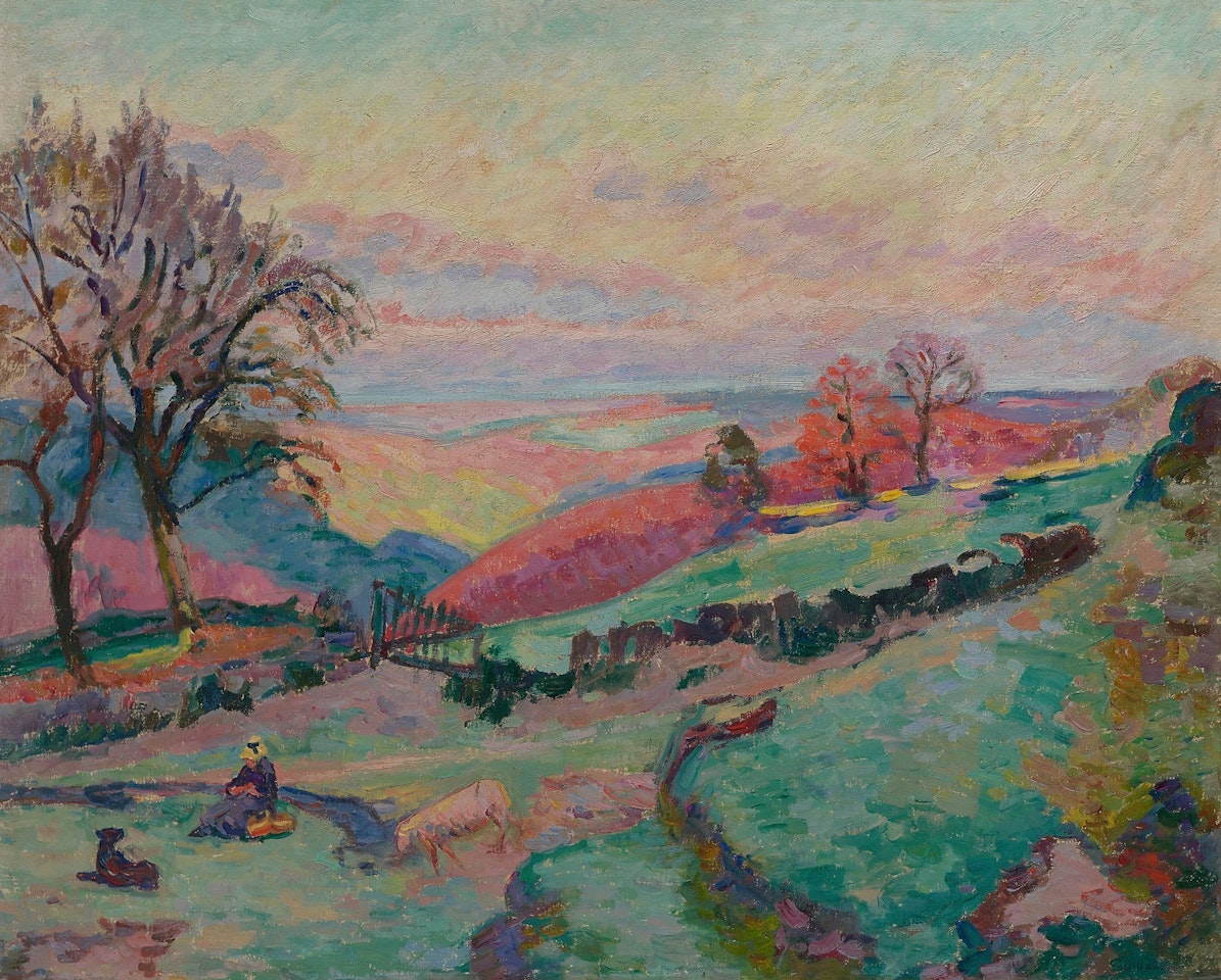 CROZANT by Armand Guillaumin