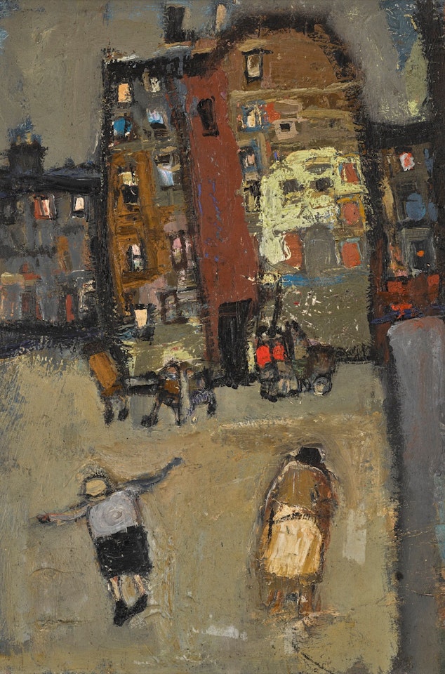 TENEMENTS, GLASGOW by Joan Eardley