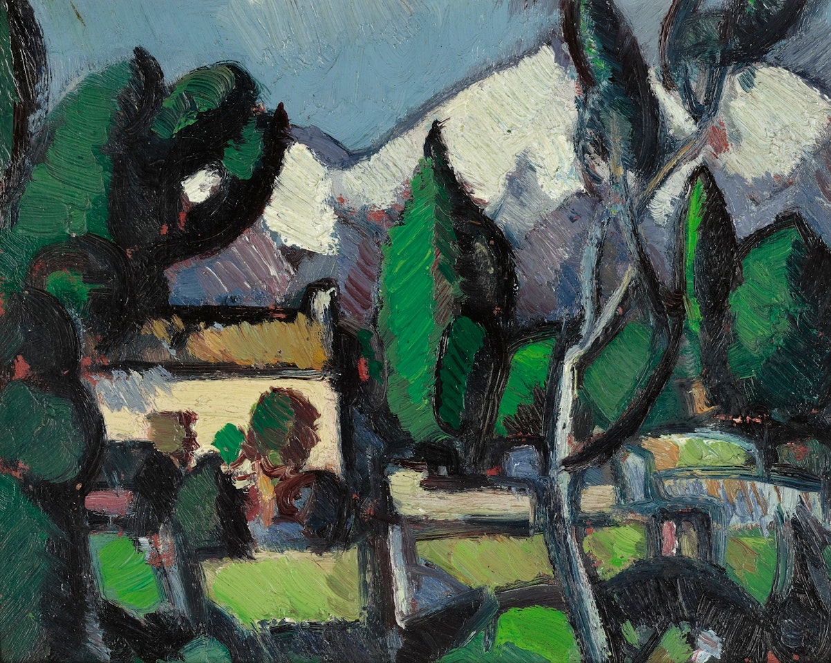 ALPES MARITIMES by John Duncan Fergusson