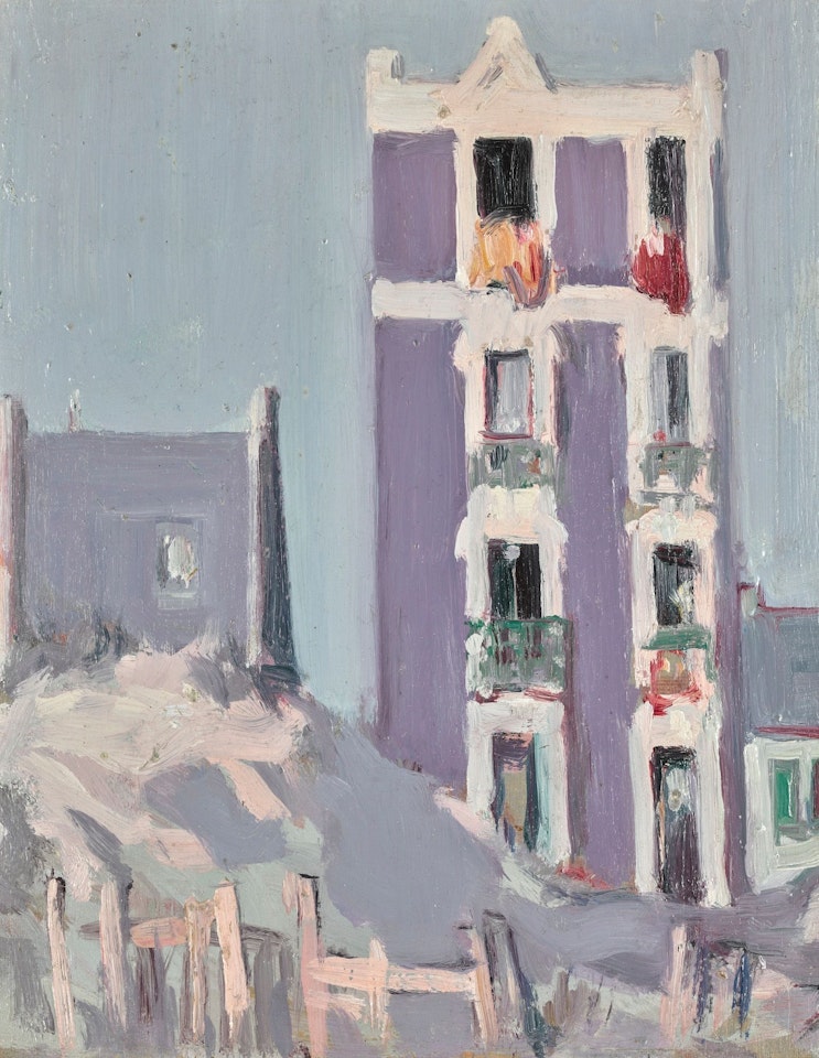 PARIS PLAGE by John Duncan Fergusson