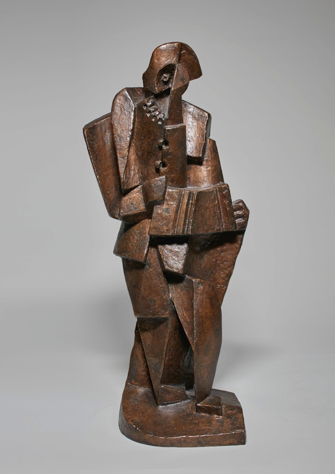 ARLEQUIN À L'ACCORDÉON by Jacques Lipchitz