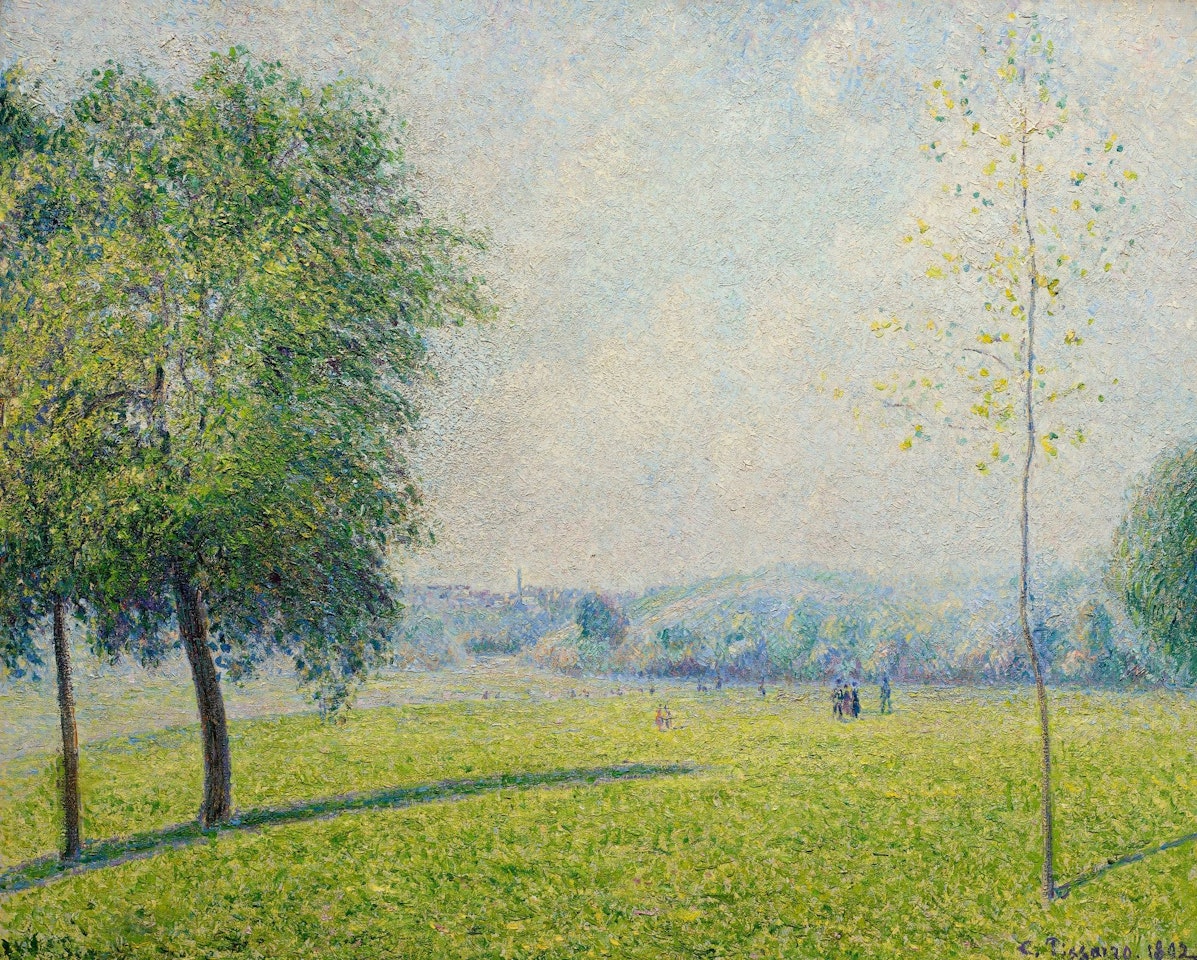 PRIMROSE HILL, LONDRES by Camille Pissarro