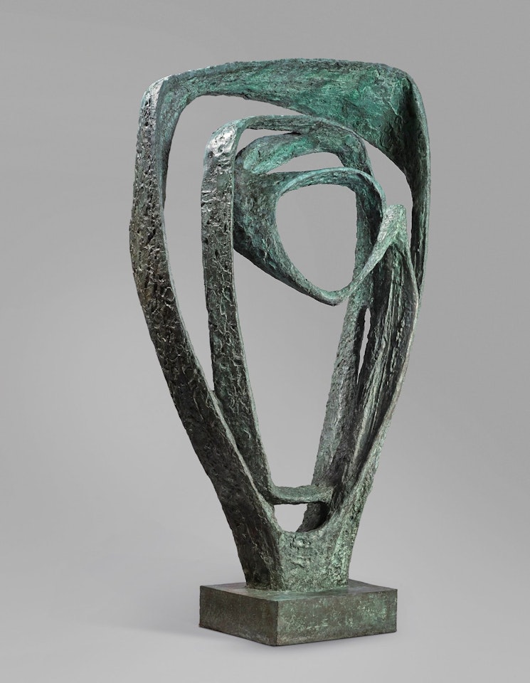 GARDEN SCULPTURE (MODEL FOR MERIDIAN) by Barbara Hepworth