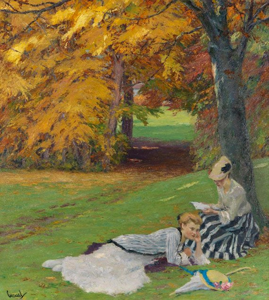 Schöner Herbstnachmittag by Edward Cucuel