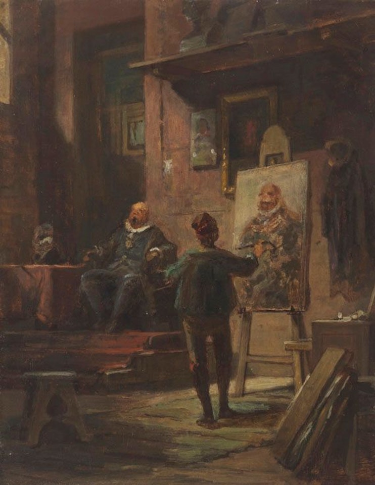 Der Maler by Carl Spitzweg